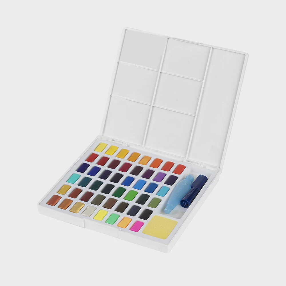 Estuche 48 Pastillas Acuarela Creative Studio Faber Castell