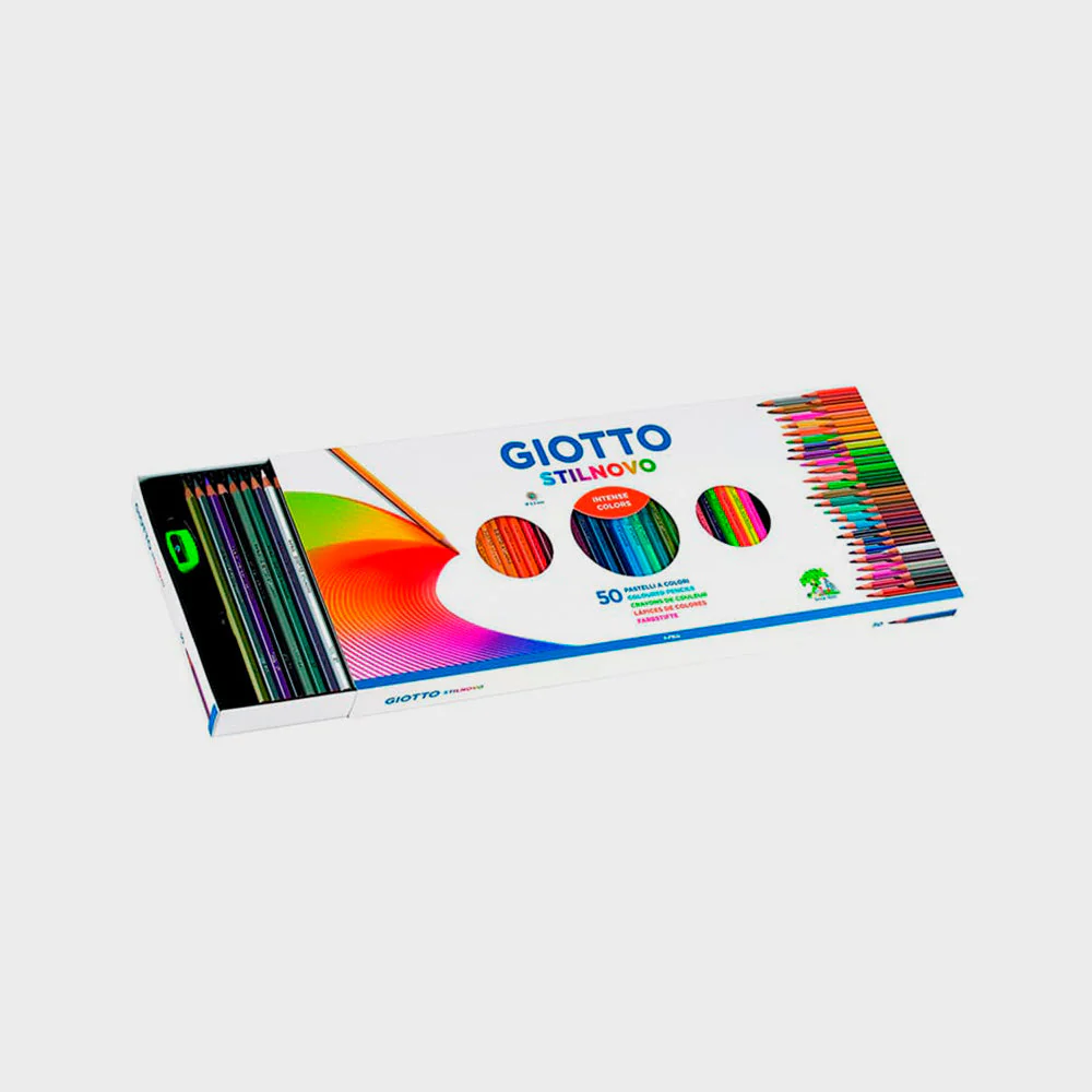 Estuche 50 Lápices de Colores Stilnovo GIOTTO - Image 2