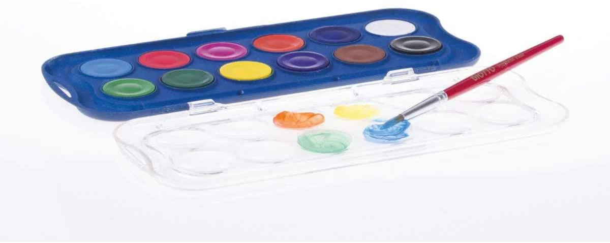 Estuche de 12 Acuarelas + Pincel GIOTTO - Image 2
