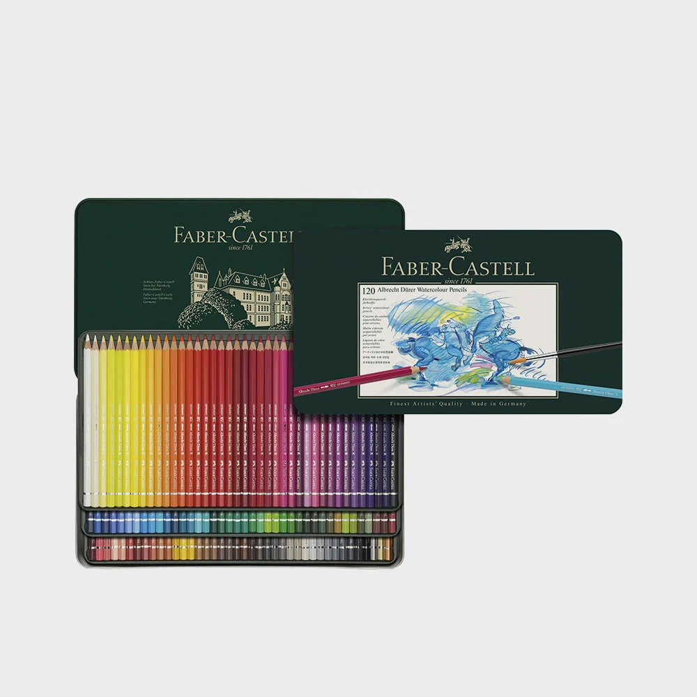 Estuche Metal 120 Lápices Acuarelables Albrecht Dürer Faber Castell - Image 6