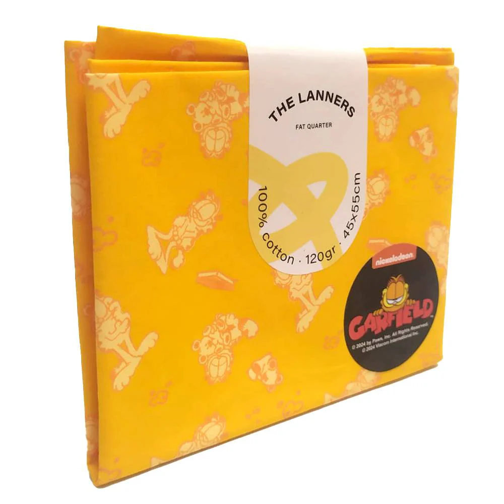Fat Quarter Garfield Naranja The Lanners - Image 2