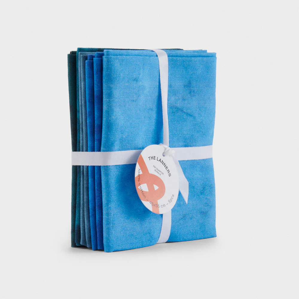 Fat Quarter Surtido Blue Dye 45x55cm The Lanners - Image 4