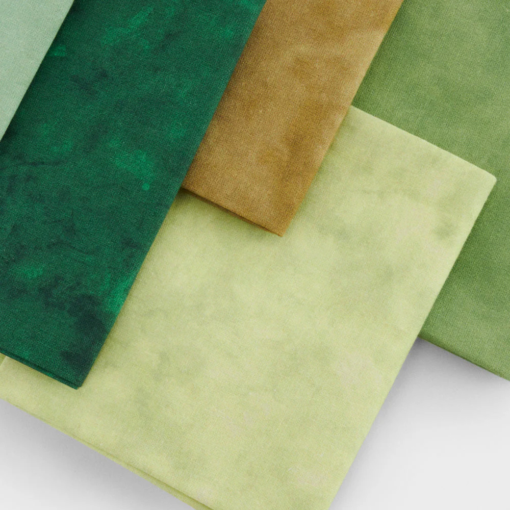 Fat Quarter Surtido Green Dye 45x55cm The Lanners - Image 3