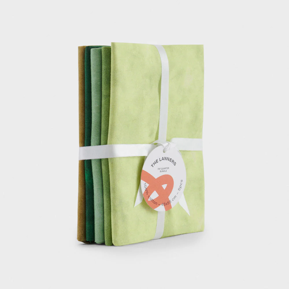 Fat Quarter Surtido Green Dye 45x55cm The Lanners - Image 4