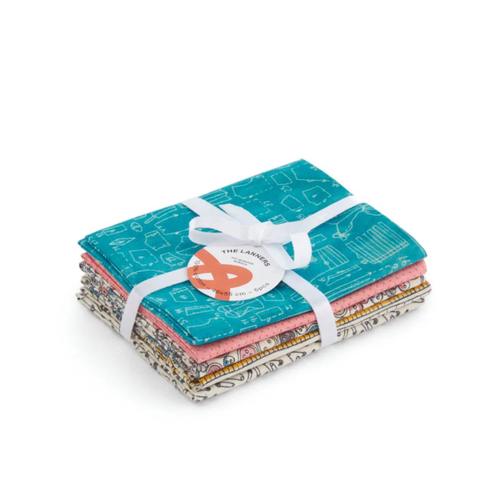 Fat Quarter Surtido Sewing Style 45x55cm The Lanners