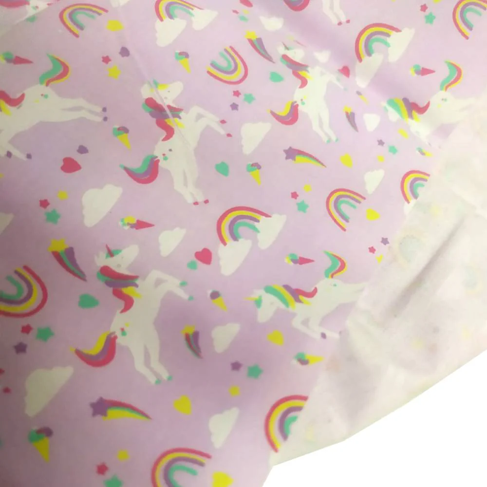 Fat Quarter Unicornios y Arcoiris Azul The Lanners - Image 3
