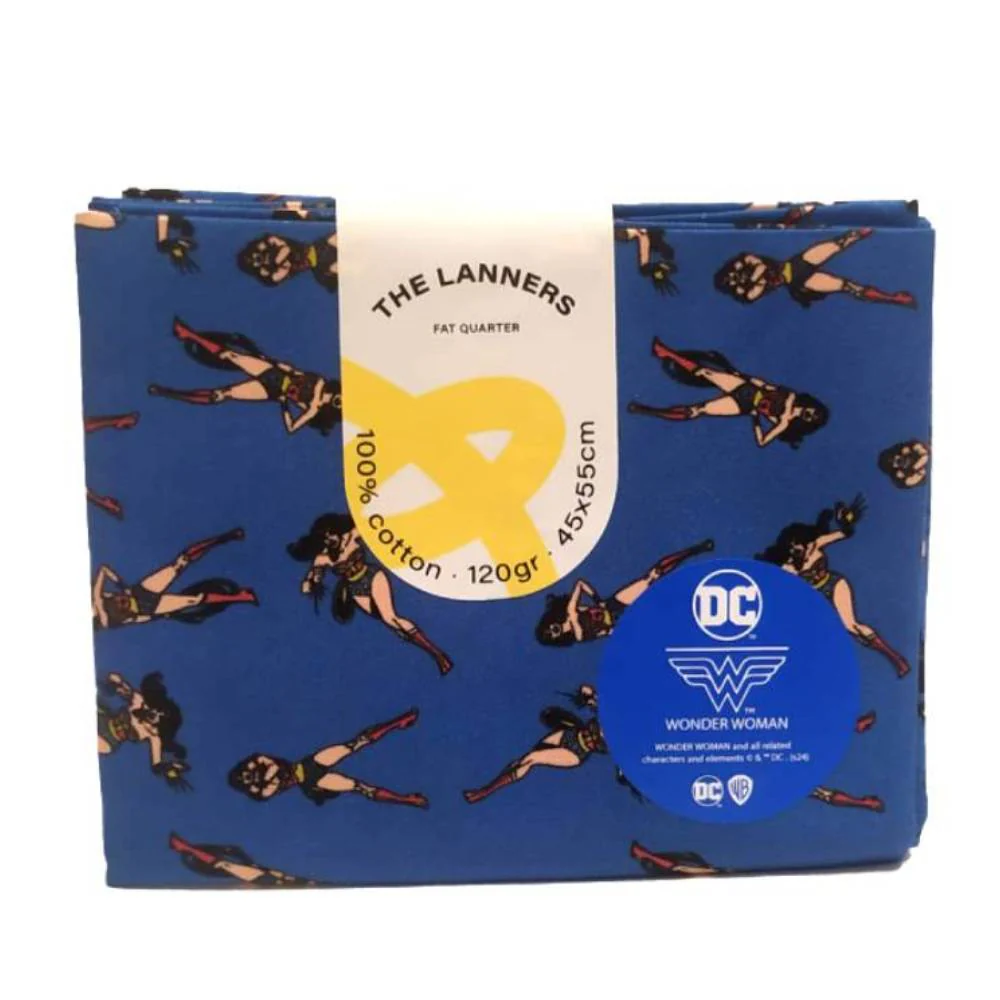 Fat Quarter Wonder Woman The Lanners