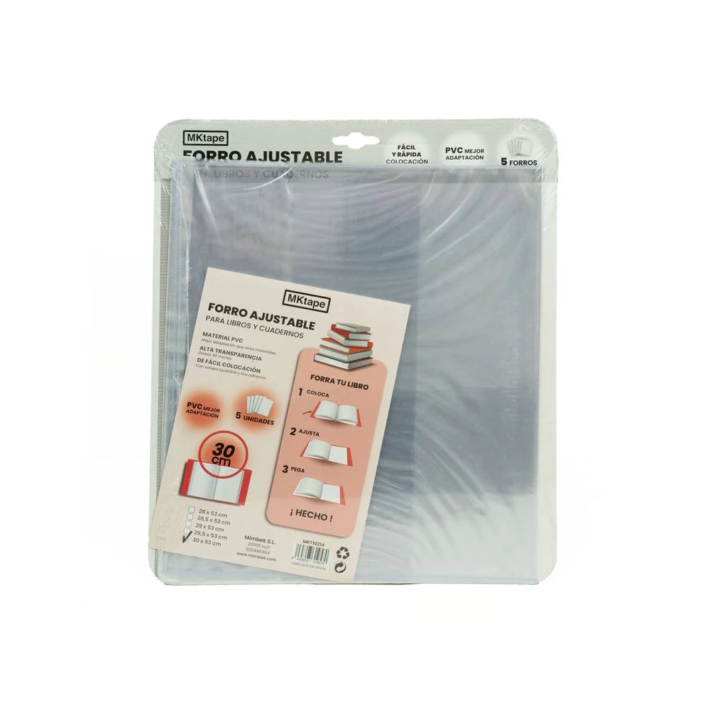 Forro Libros Ajustable 30 cm Mimbek - Image 2