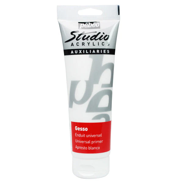 Gesso Blanco Acrílico 250ml Pebeo