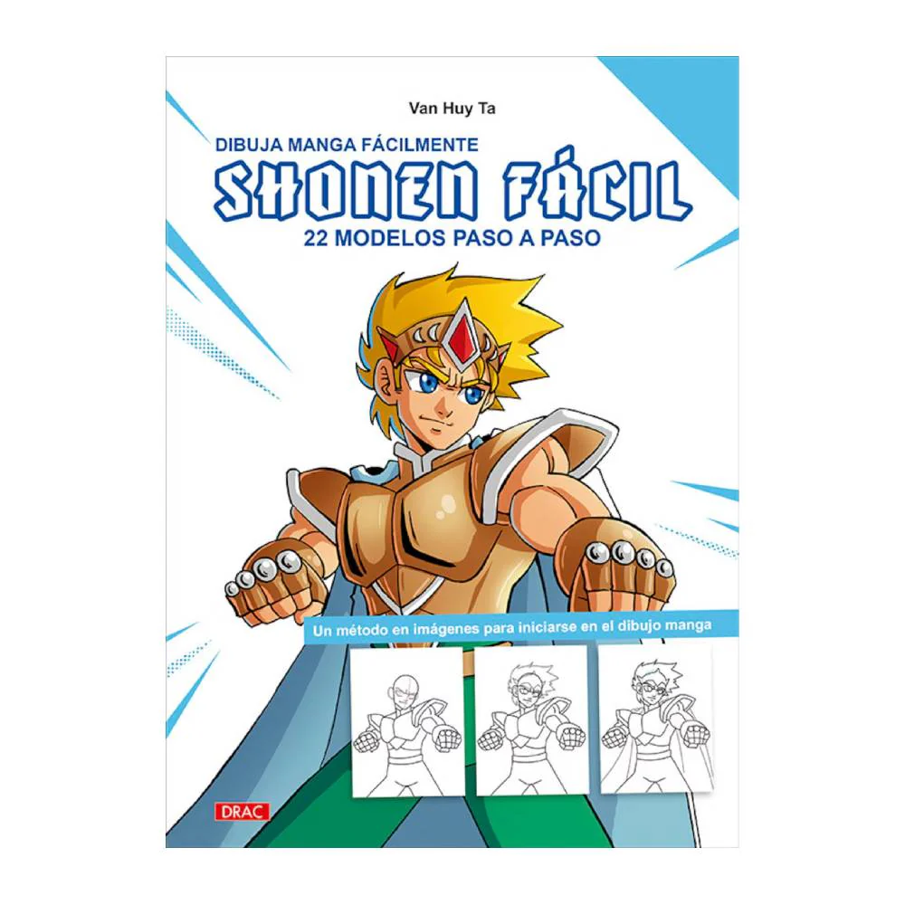 Guía Dibuja Manga Shonen Fácil El Drac