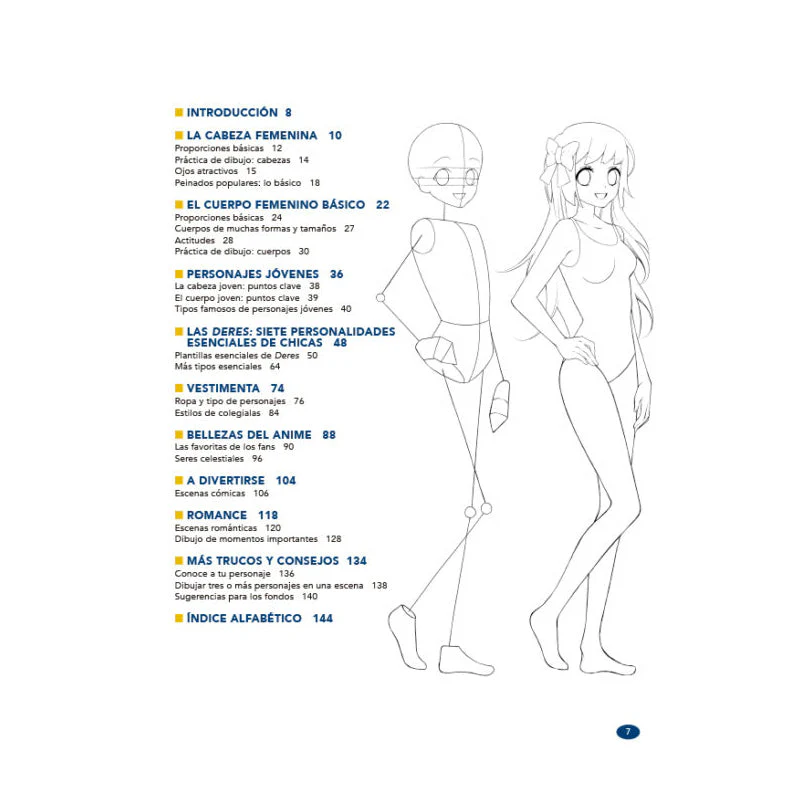 Guía Maestra para Dibujar Chicas Anime Editorial El Drac - Image 2
