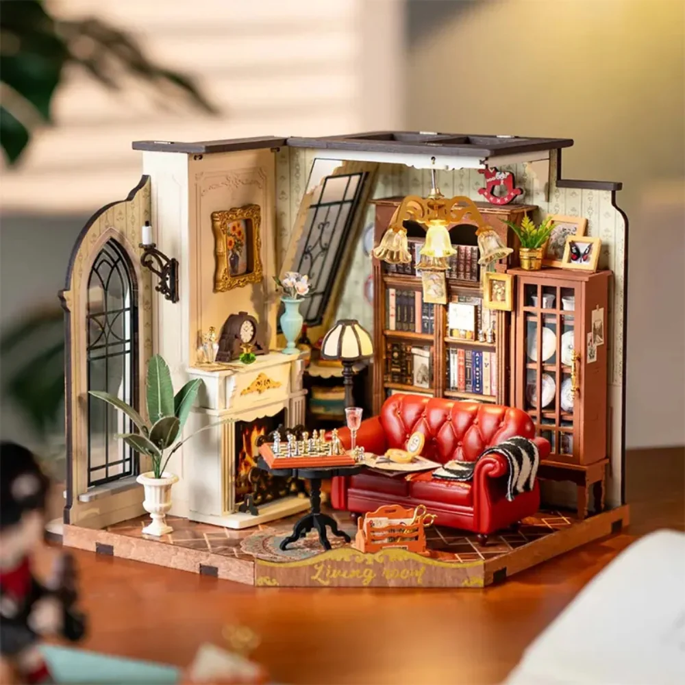 Habitación Miniatura Catherine's Living Room Robotime - Image 2