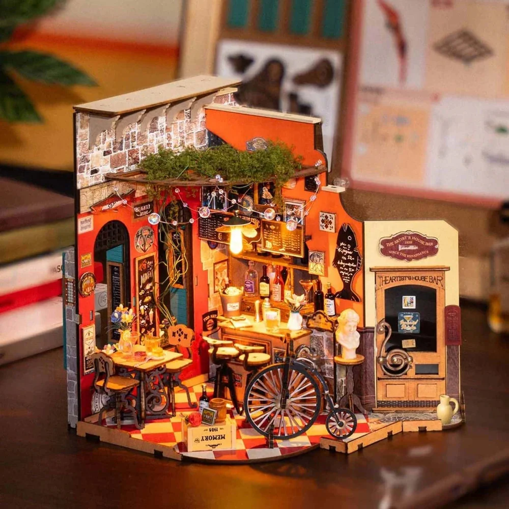 Habitación Miniatura Cheers Bar & Dining Robotime - Image 3