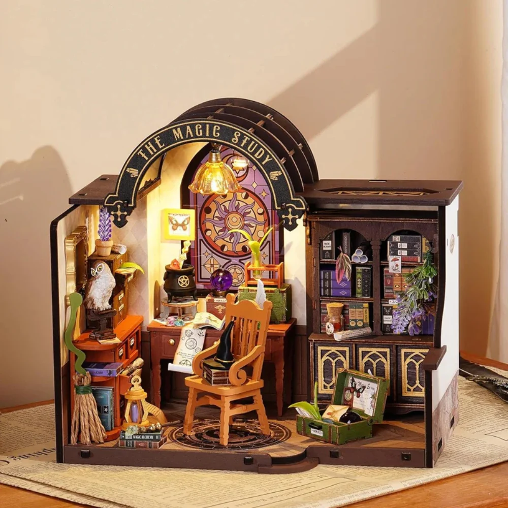 Habitación Miniatura The Magic Study Robotime - Image 2