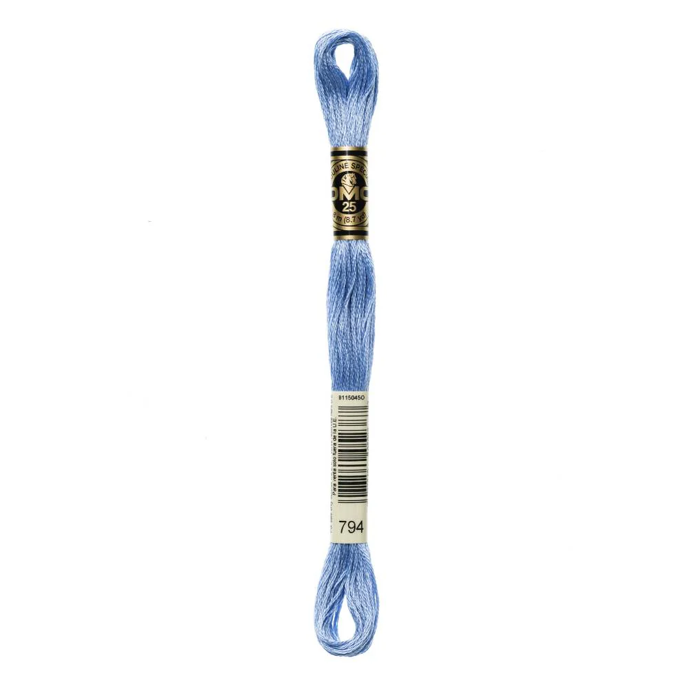 Hilo Bordar Mouliné Special DMC Tonos Azules - Image 23