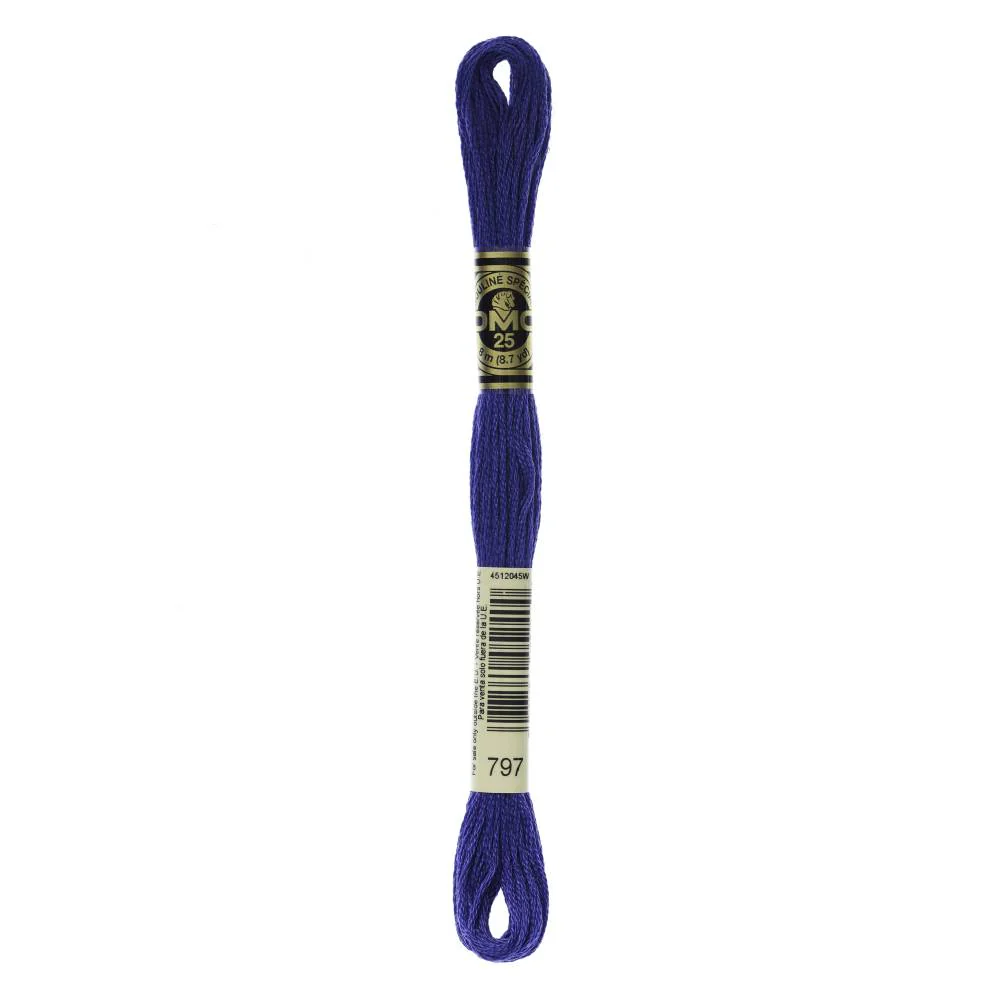 Hilo Bordar Mouliné Special DMC Tonos Azules - Image 25