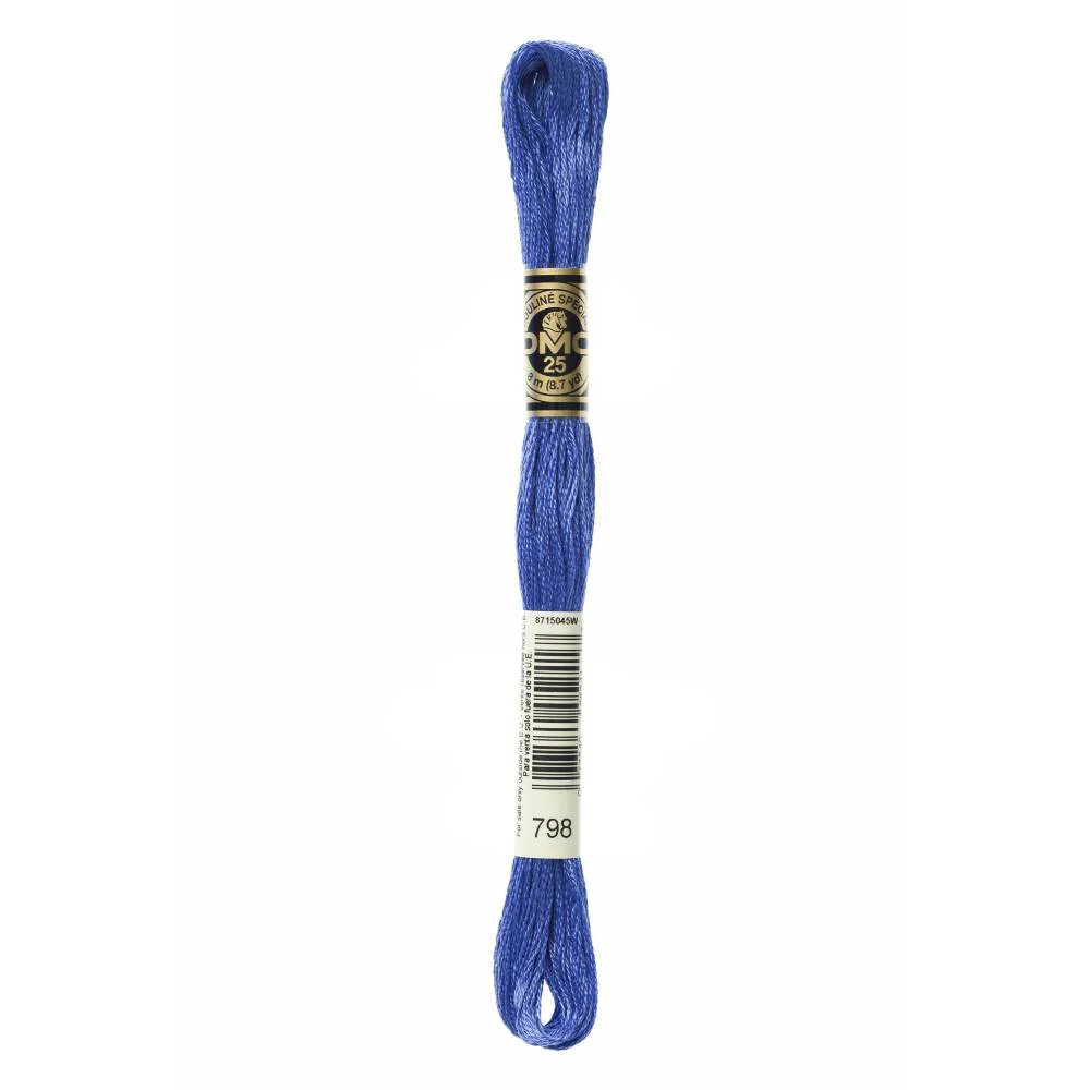 Hilo Bordar Mouliné Special DMC Tonos Azules - Image 26