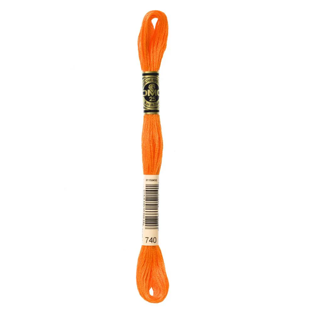 Hilo Bordar Mouliné Special DMC Tonos Naranjas - Image 10