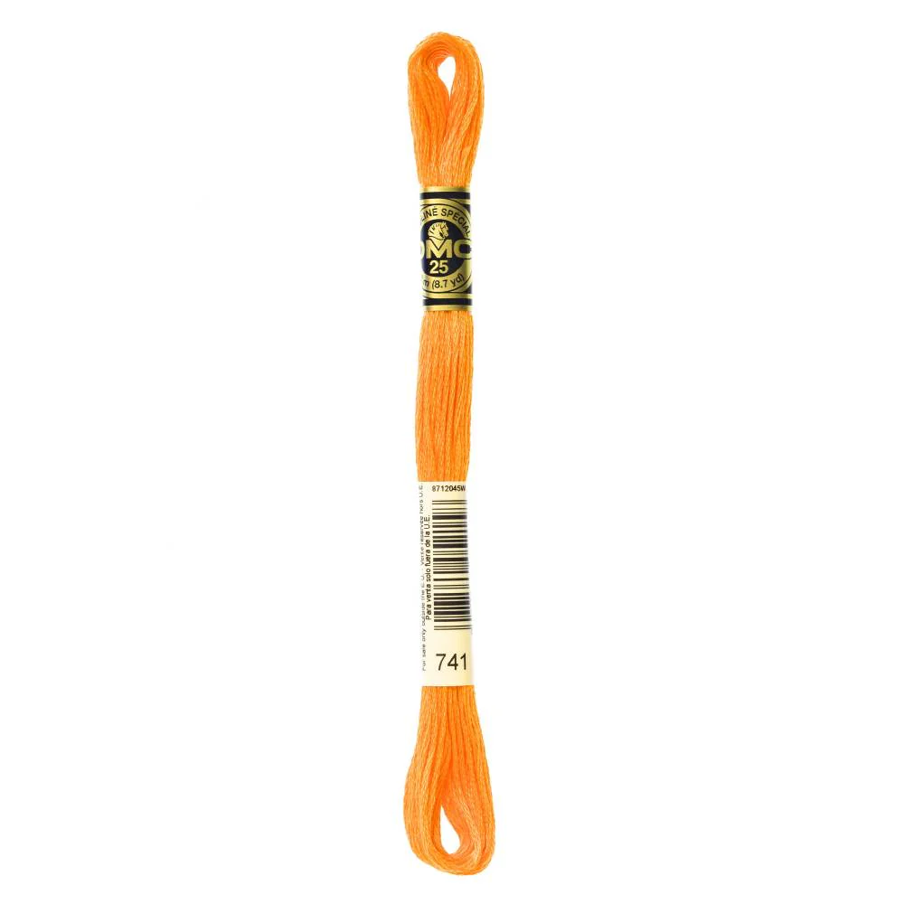 Hilo Bordar Mouliné Special DMC Tonos Naranjas - Image 11