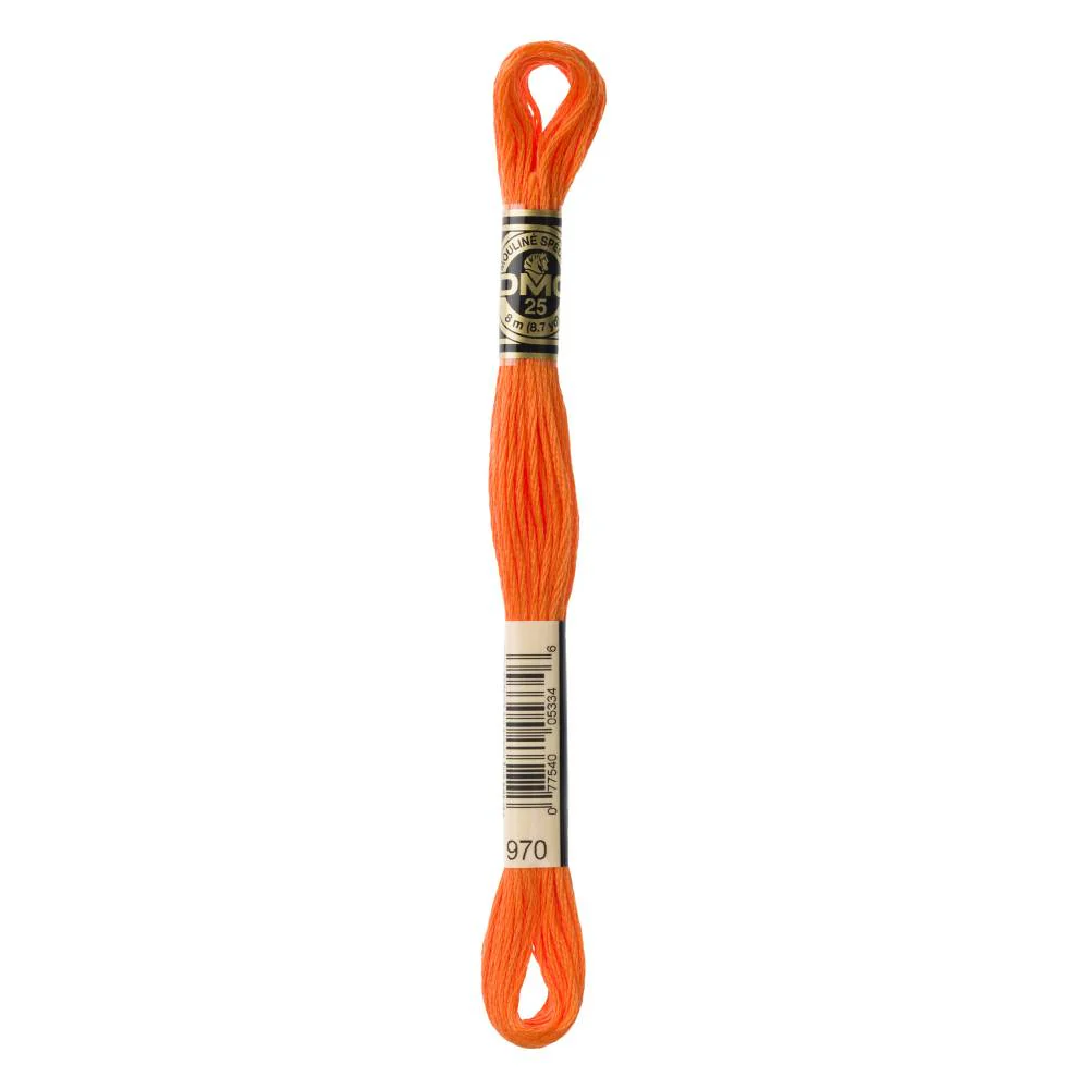 Hilo Bordar Mouliné Special DMC Tonos Naranjas - Image 14
