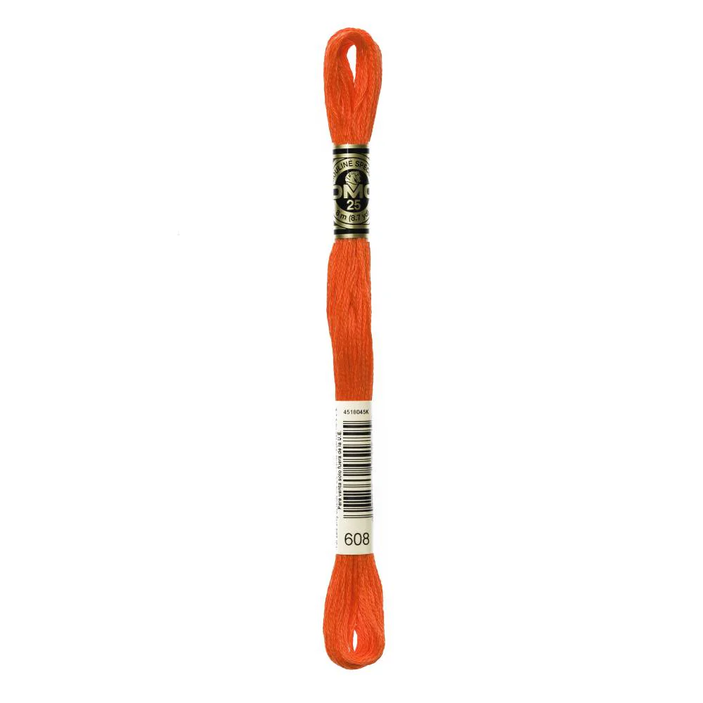 Hilo Bordar Mouliné Special DMC Tonos Naranjas - Image 6