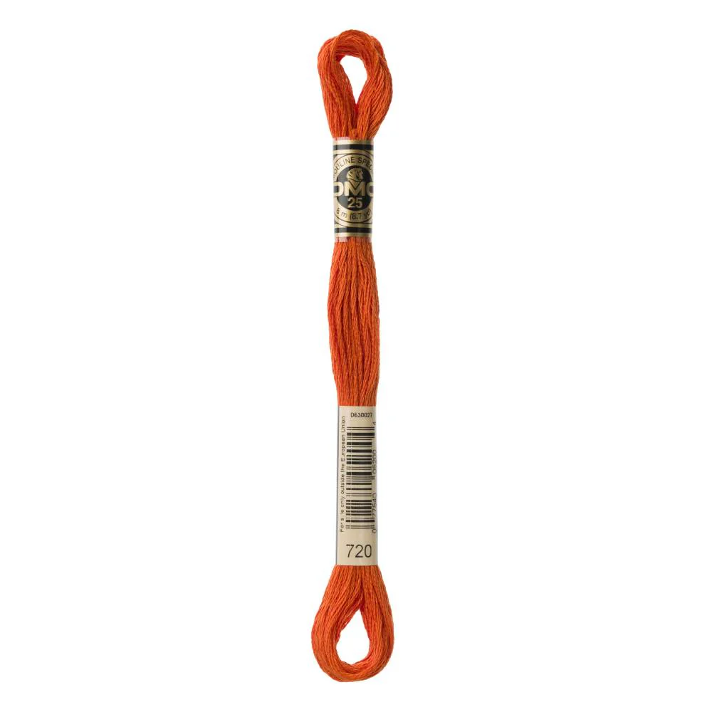 Hilo Bordar Mouliné Special DMC Tonos Naranjas - Image 7