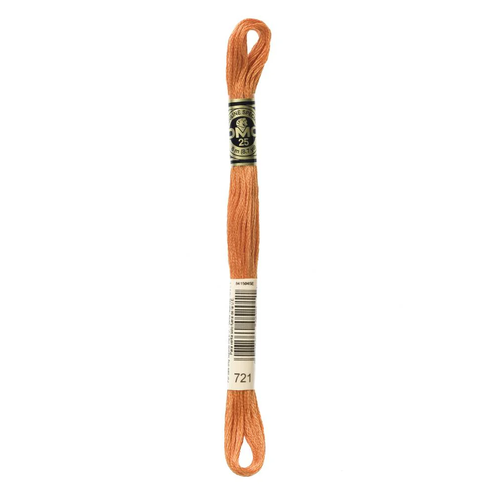Hilo Bordar Mouliné Special DMC Tonos Naranjas - Image 8