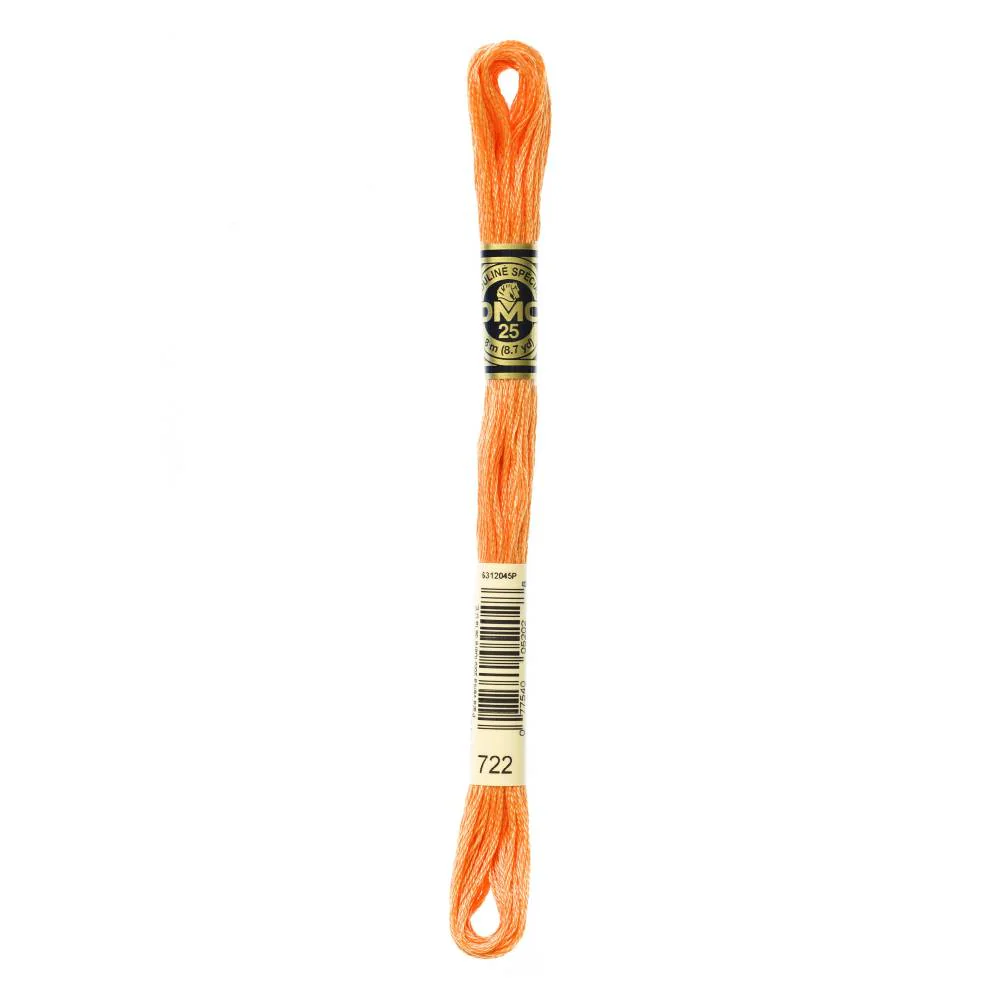 Hilo Bordar Mouliné Special DMC Tonos Naranjas - Image 9