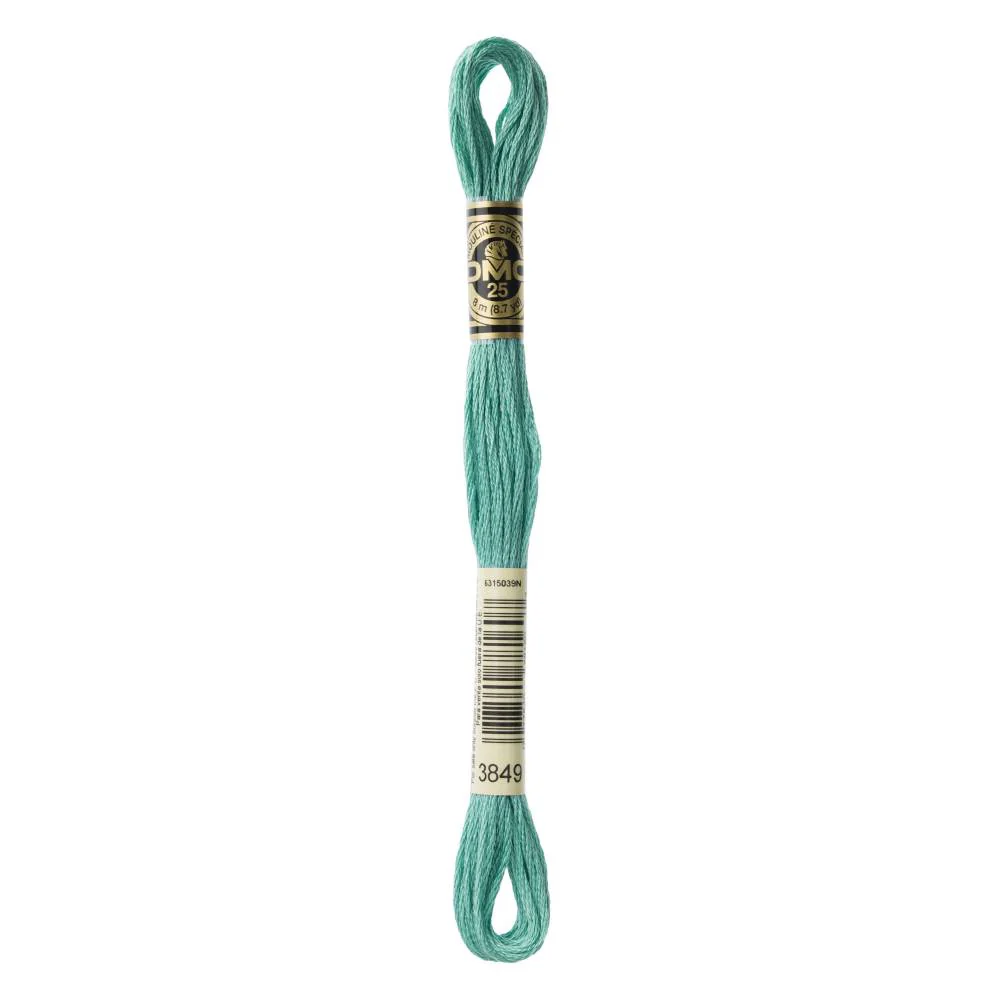 Hilo Bordar Mouliné Special DMC Tonos Turquesas - Image 18