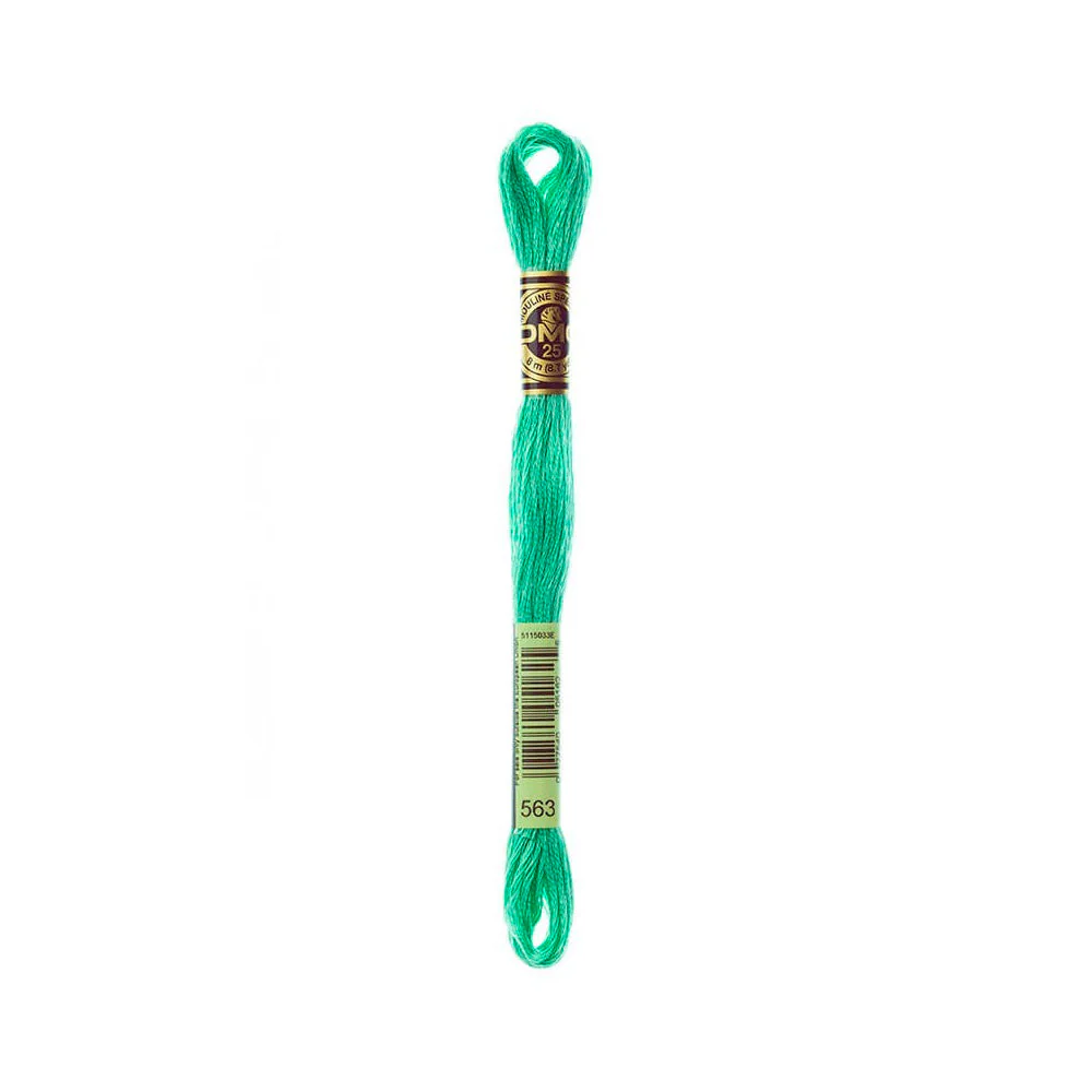 Hilo Bordar Mouliné Special DMC Tonos Verdes - Image 13