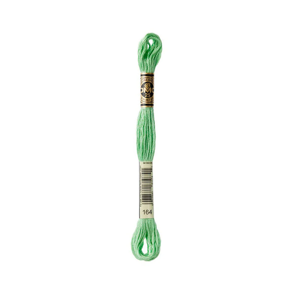 Hilo Bordar Mouliné Special DMC Tonos Verdes - Image 2