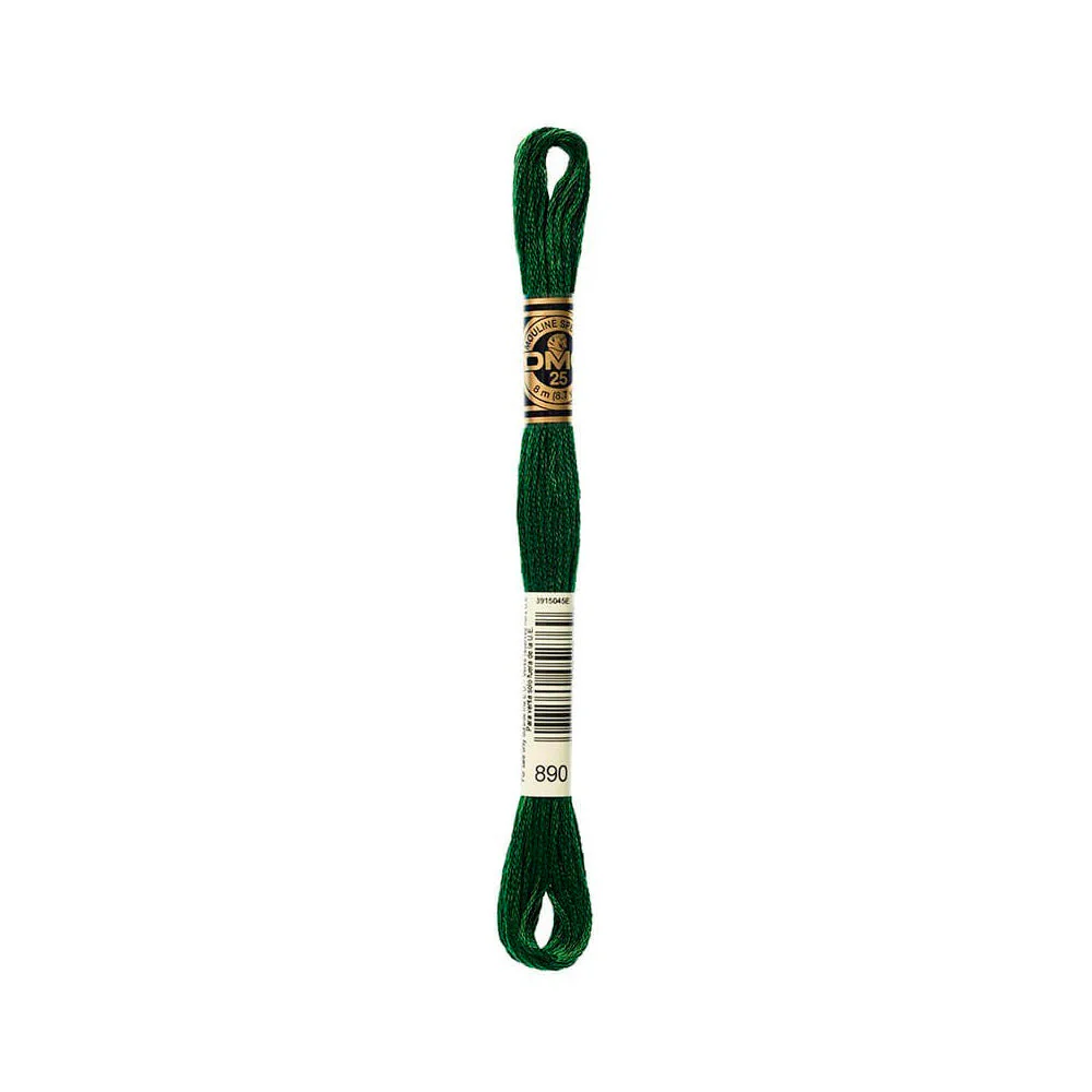 Hilo Bordar Mouliné Special DMC Tonos Verdes - Image 22