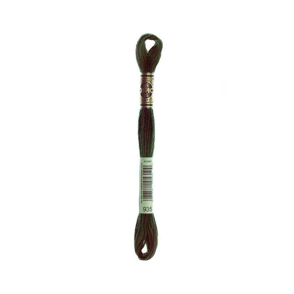 Hilo Bordar Mouliné Special DMC Tonos Verdes - Image 28