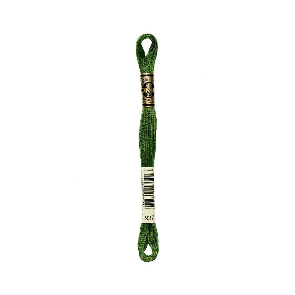 Hilo Bordar Mouliné Special DMC Tonos Verdes - Image 30