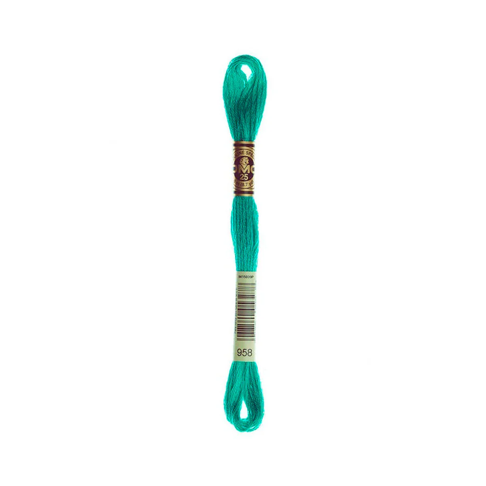 Hilo Bordar Mouliné Special DMC Tonos Verdes - Image 31