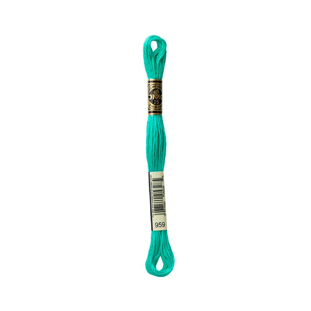 Hilo Bordar Mouliné Special DMC Tonos Verdes - Image 32