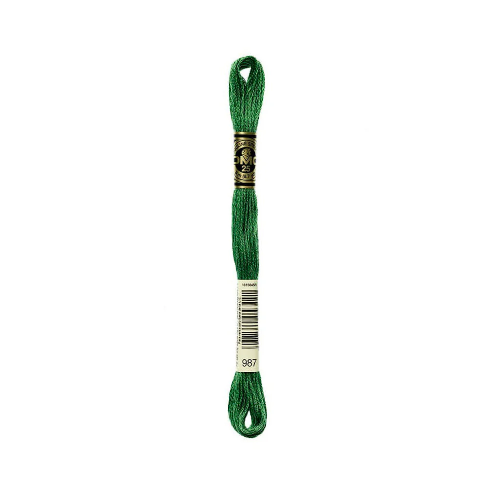 Hilo Bordar Mouliné Special DMC Tonos Verdes - Image 35