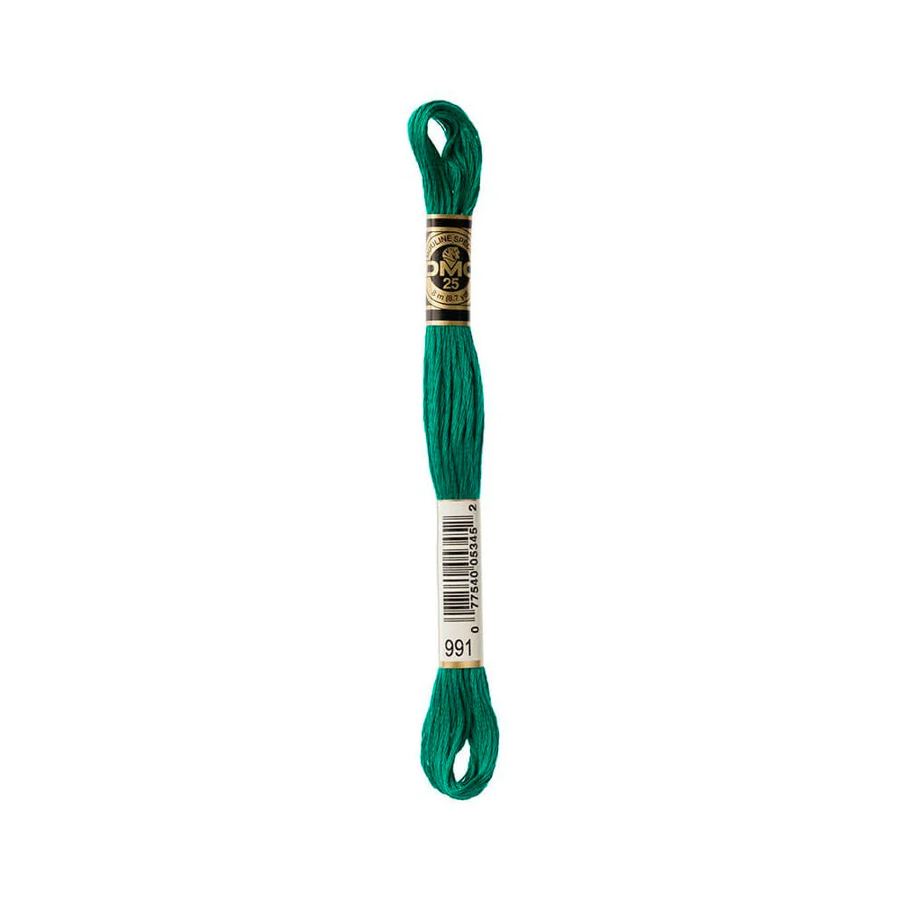 Hilo Bordar Mouliné Special DMC Tonos Verdes - Image 37