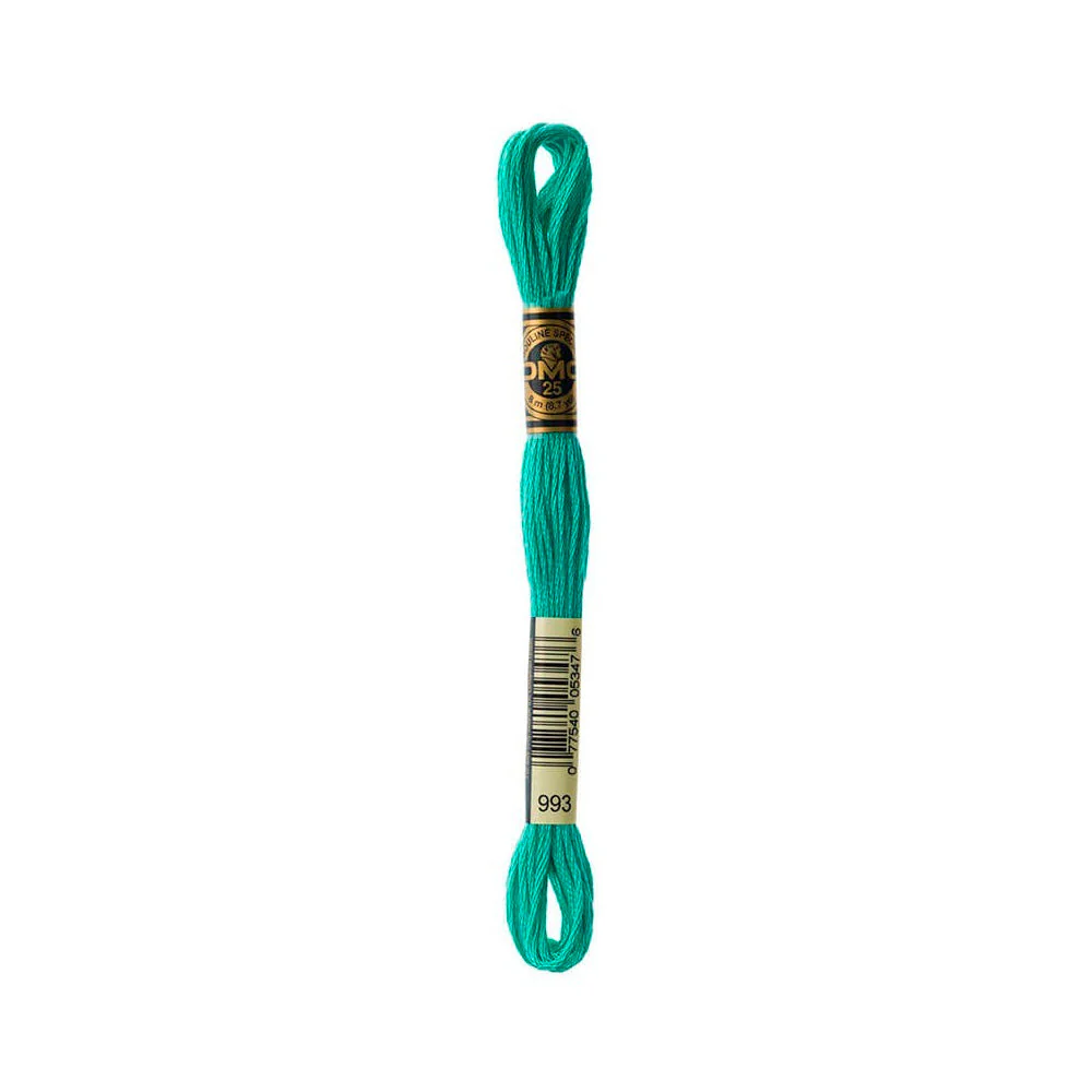 Hilo Bordar Mouliné Special DMC Tonos Verdes - Image 38