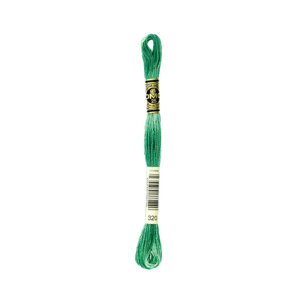 Hilo Bordar Mouliné Special DMC Tonos Verdes - Image 4