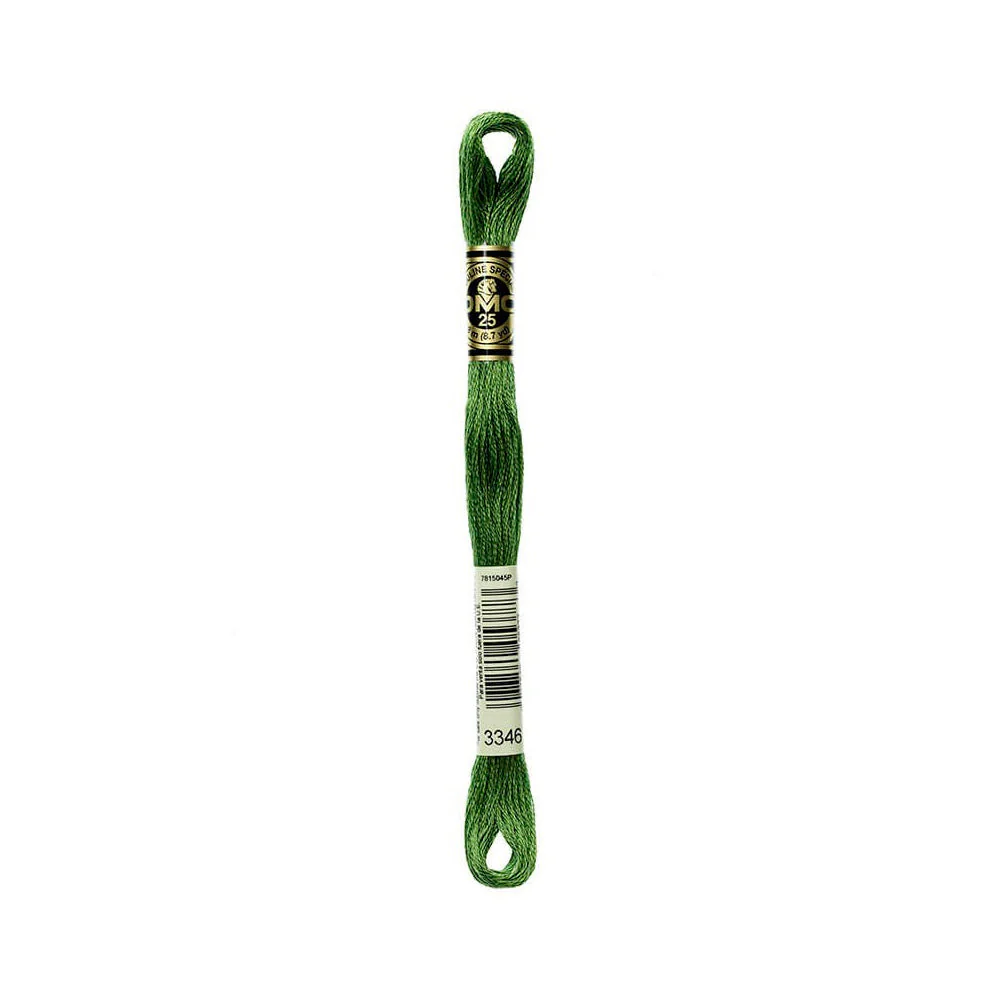 Hilo Bordar Mouliné Special DMC Tonos Verdes - Image 40