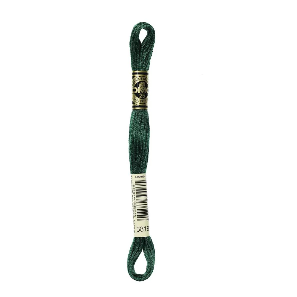 Hilo Bordar Mouliné Special DMC Tonos Verdes - Image 45