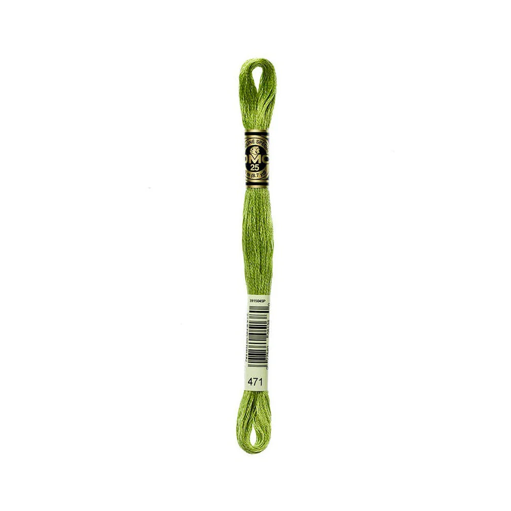 Hilo Bordar Mouliné Special DMC Tonos Verdes - Image 9