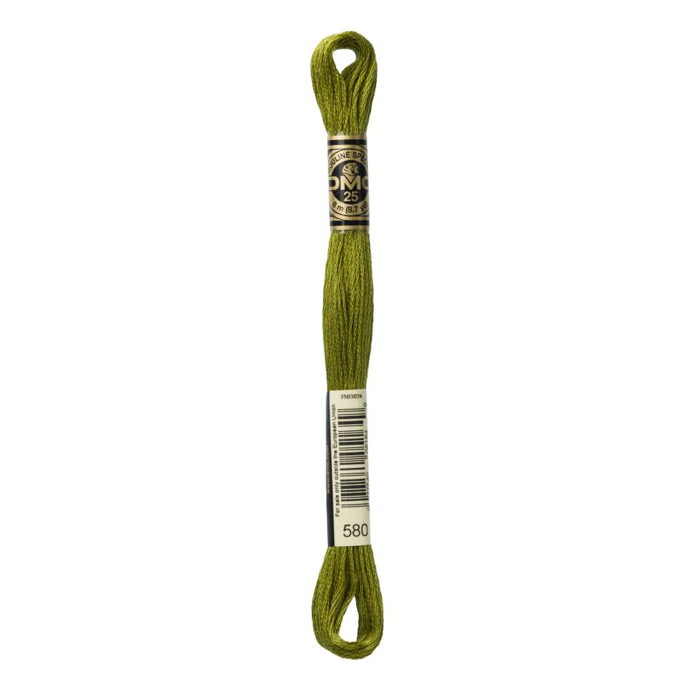 Hilo Bordar Mouliné Special DMC Tonos Verdes Pálidos - Image 10