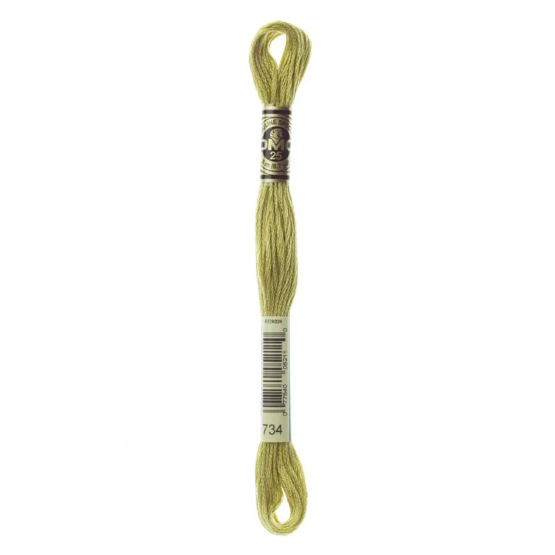 Hilo Bordar Mouliné Special DMC Tonos Verdes Pálidos - Image 15