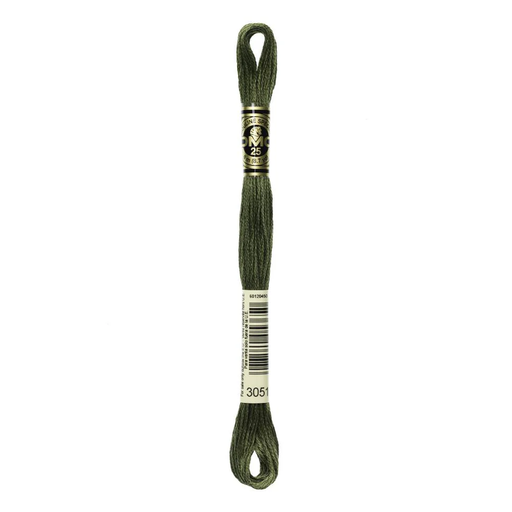 Hilo Bordar Mouliné Special DMC Tonos Verdes Pálidos - Image 17