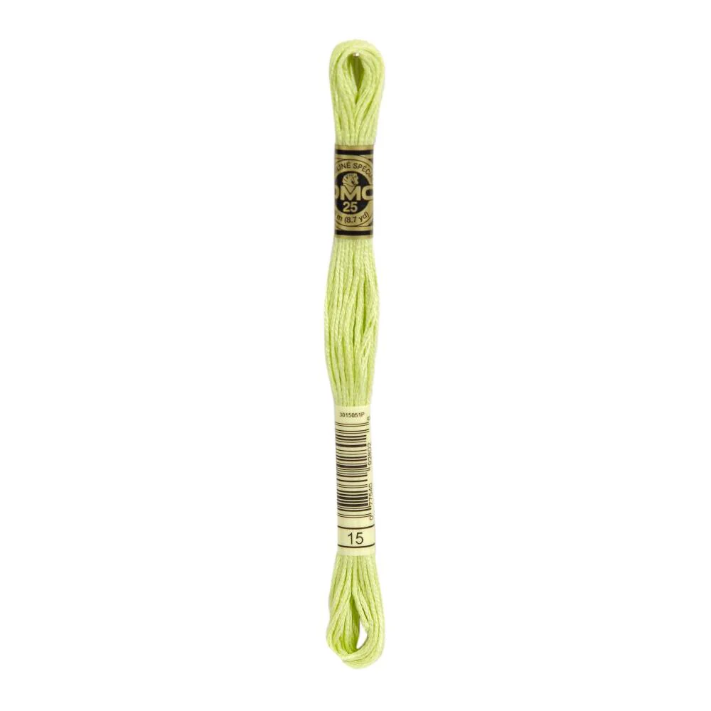 Hilo Bordar Mouliné Special DMC Tonos Verdes Pálidos - Image 2