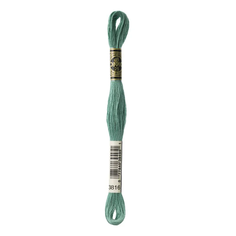 Hilo Bordar Mouliné Special DMC Tonos Verdes Pálidos - Image 22