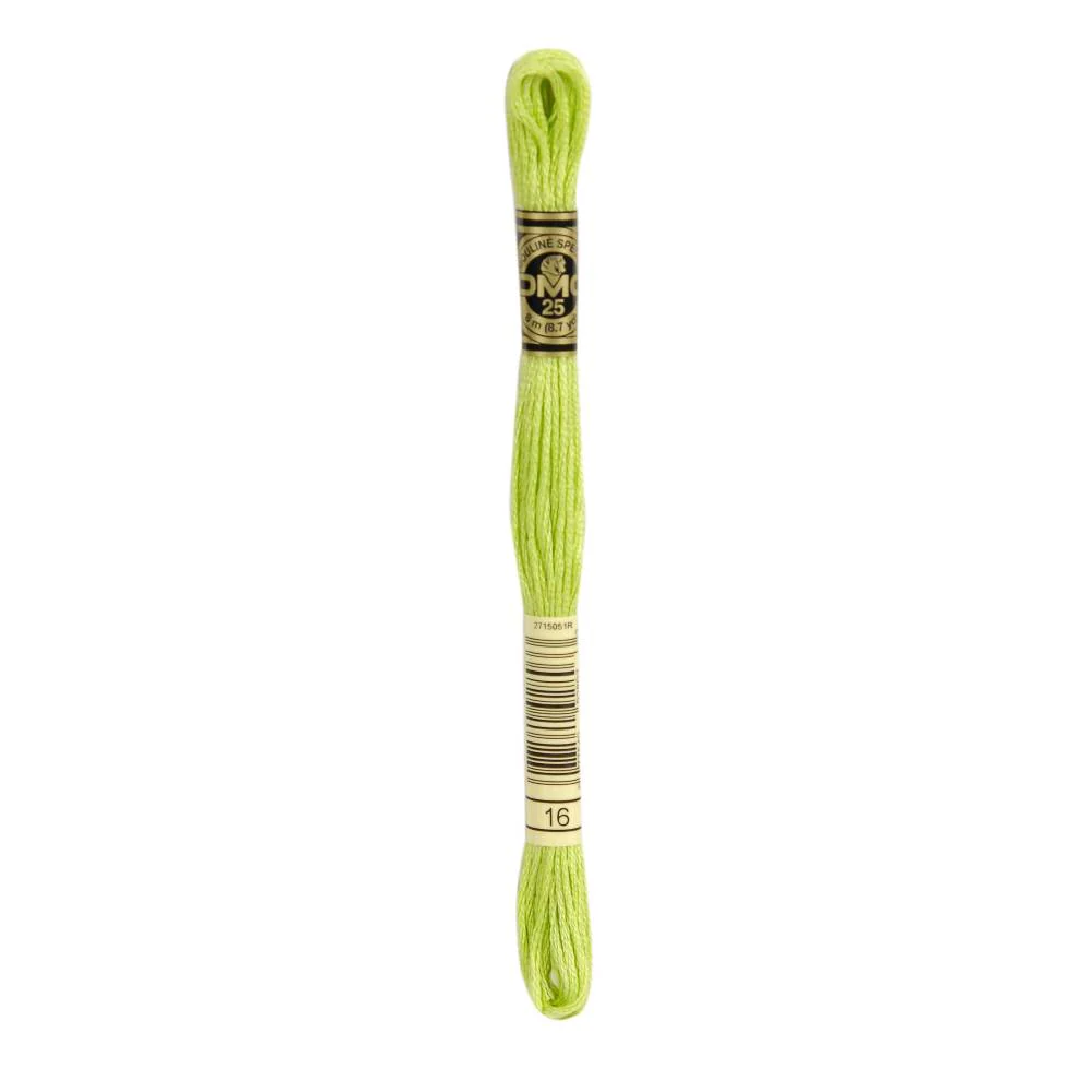 Hilo Bordar Mouliné Special DMC Tonos Verdes Pálidos - Image 3