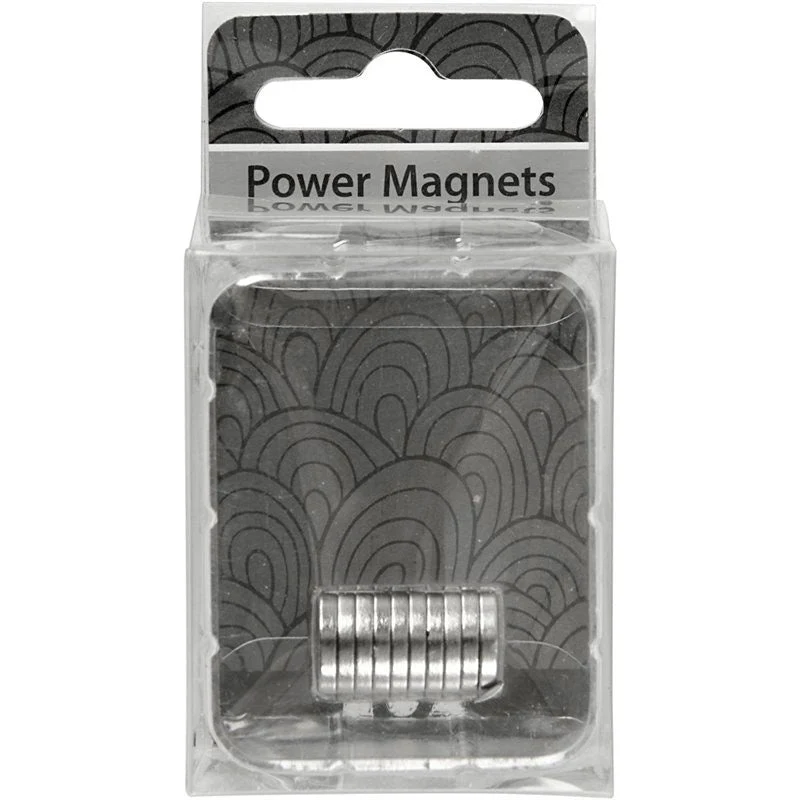 Imán Power 10mm 2 mm 10 Unidades
